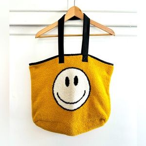 Comfyluxe Happy Smiley Face Tote Bag